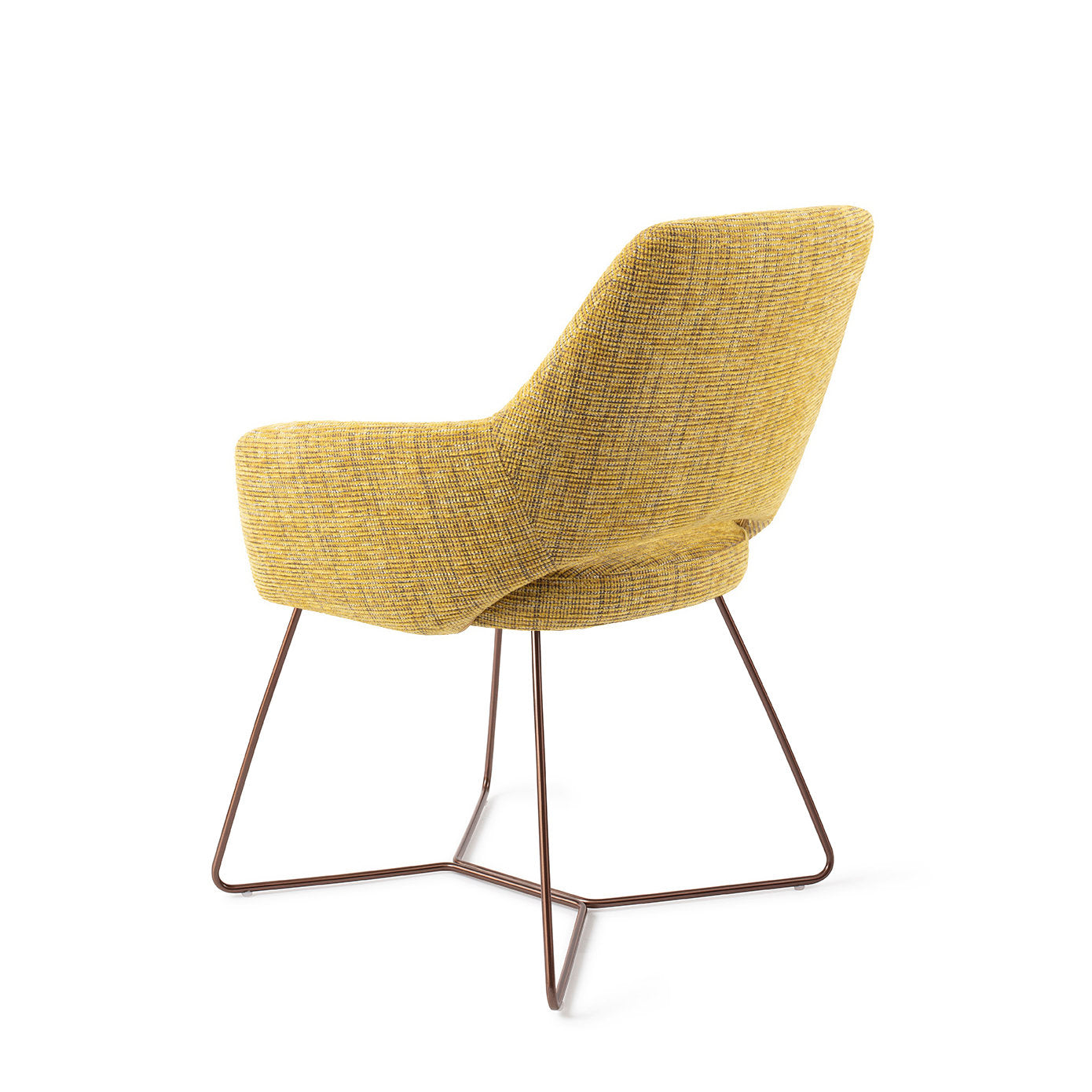 Yanai Dining Chair Lemon Lines Beehive Rose