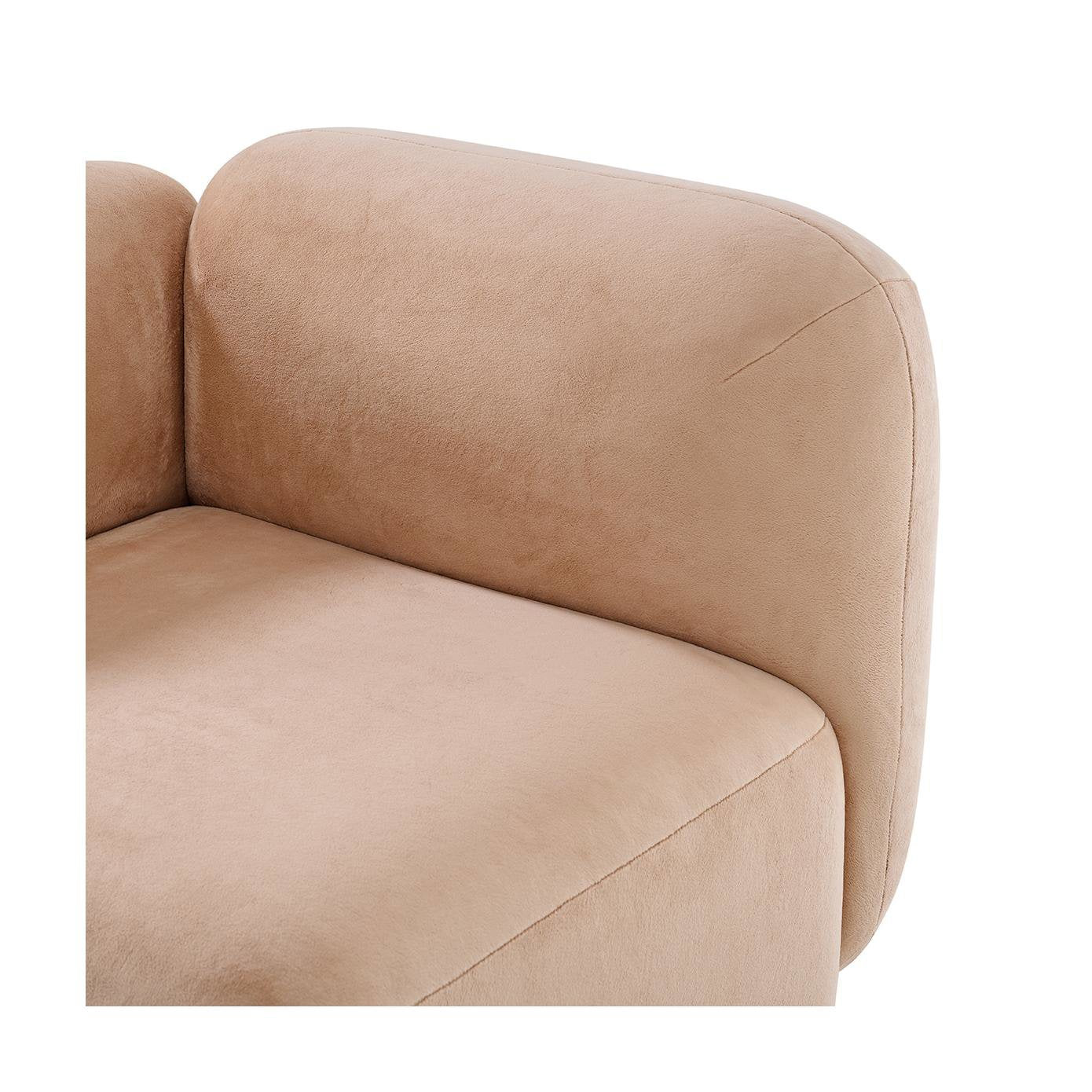Yoshimi Sofa Pink Poise  Corner Left