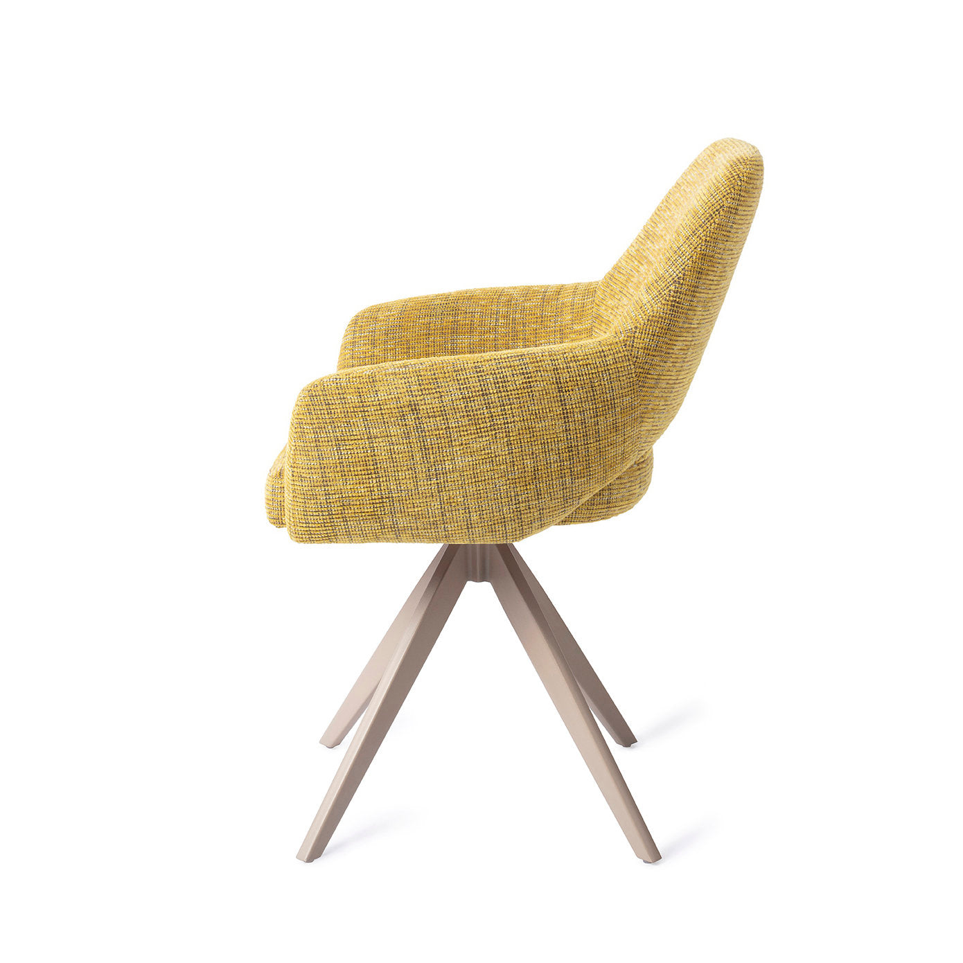 Yanai Dining Chair Lemon Lines Turn Beige