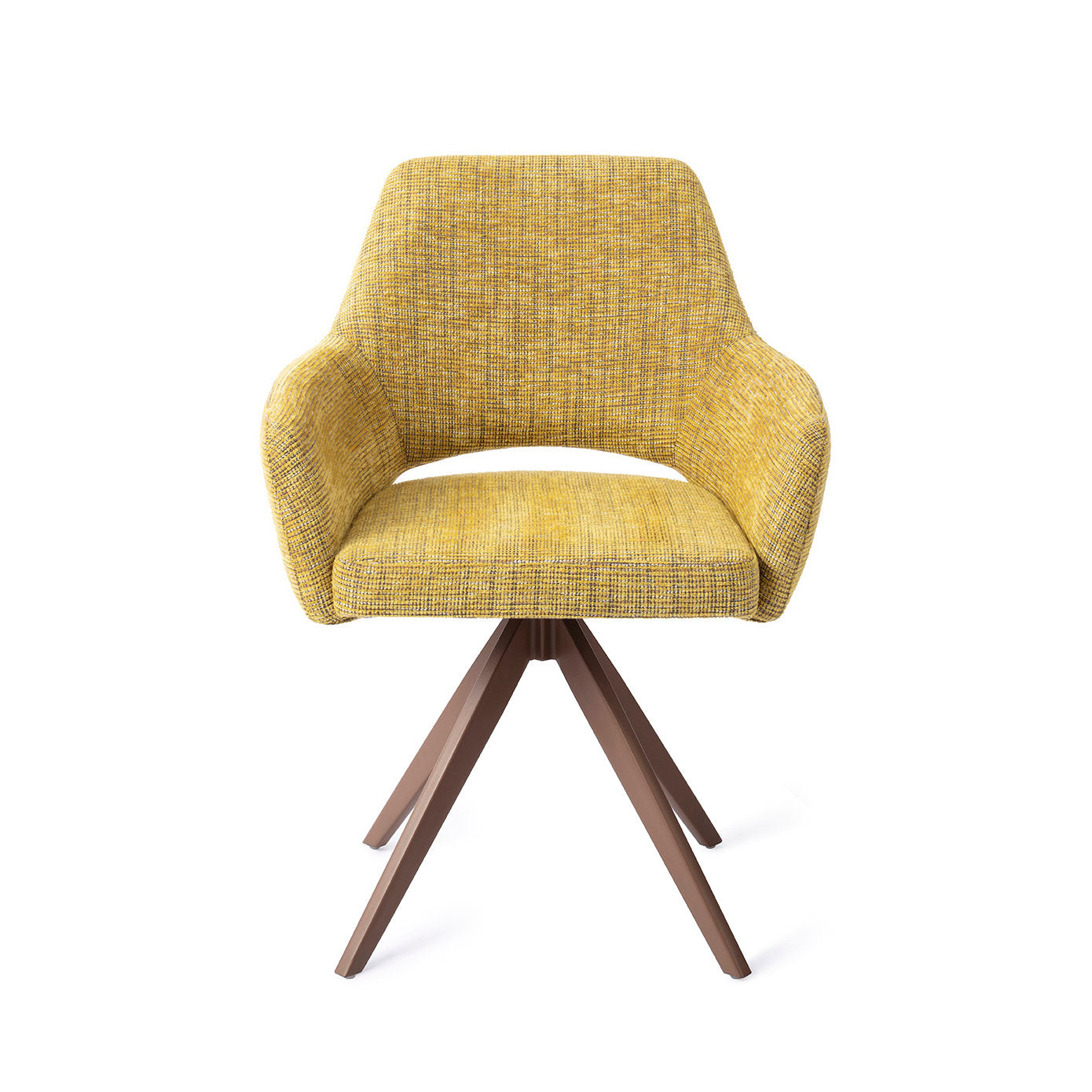 Yanai Dining Chair Lemon Lines Turn Brown