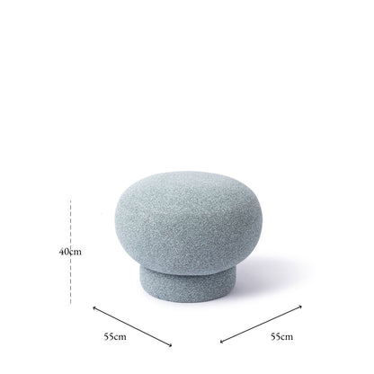 Anoo Ottoman Blue Dust