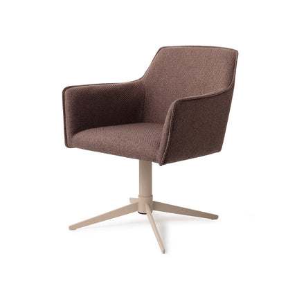 Hofu Dining Chair Potters Clay Quad Beige