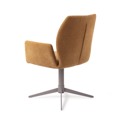 Misaki Dining Chair Honey Harvest Quad Grey