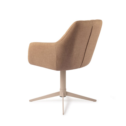 Noto Dining Chair Toasted Toffee Quad Beige