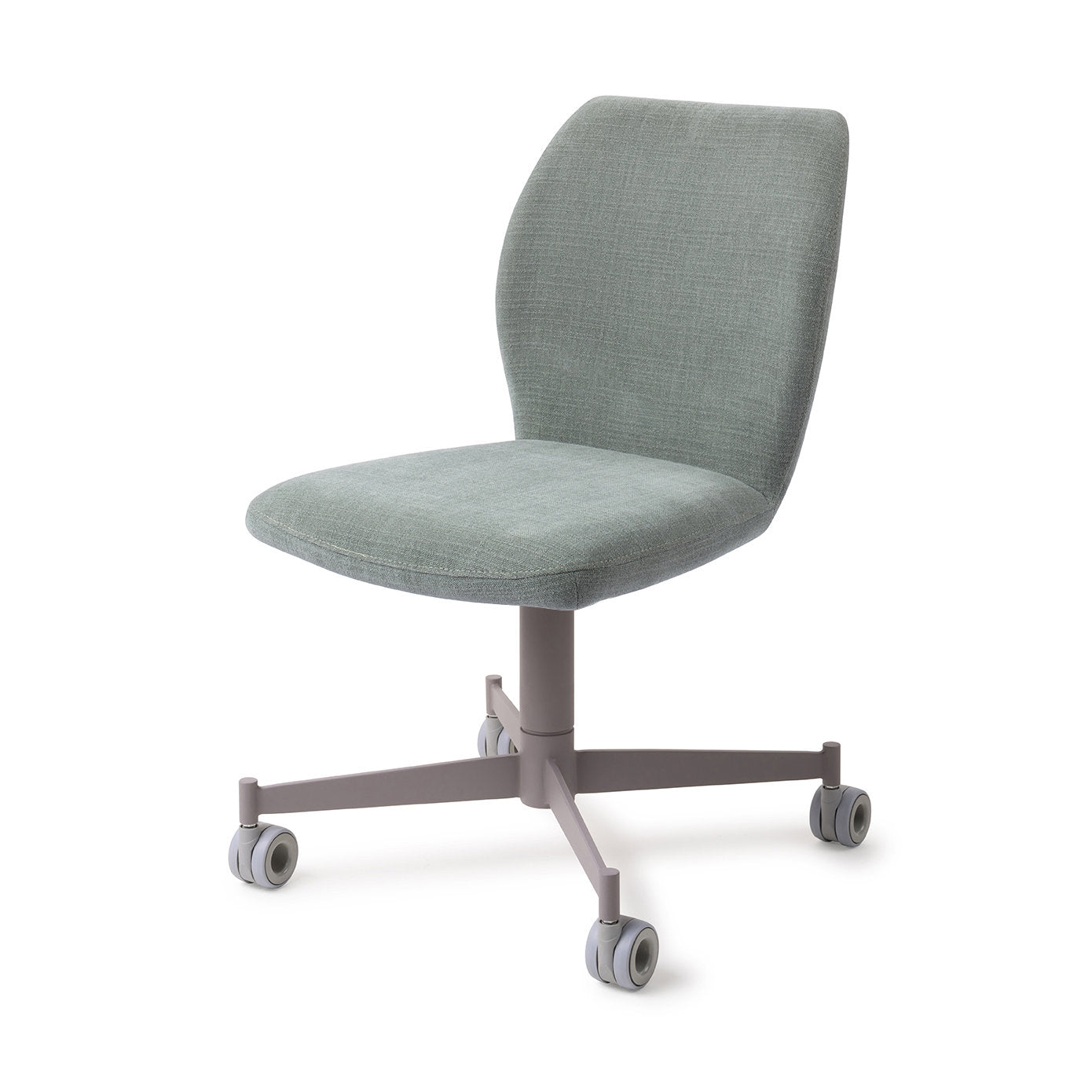 Ikata Dining Chair Breezy Blue Caster Grey