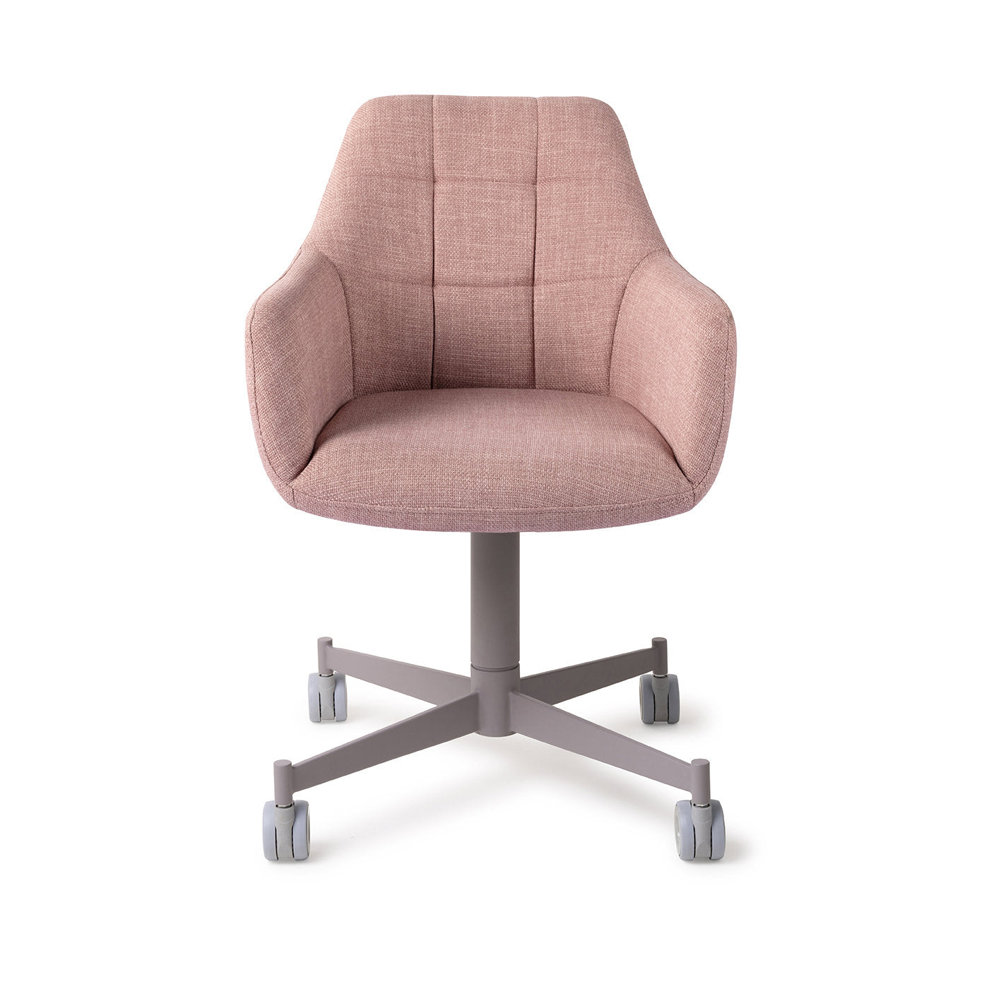 Noto Dining Chair Vintage Rose Caster Grey