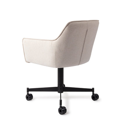 Hofu Dining Chair Enoki Caster Black