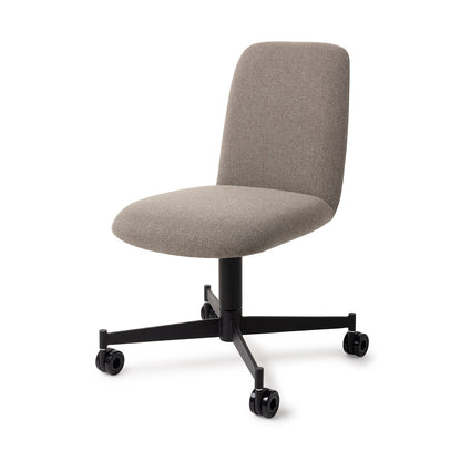 Taiwa Dining Chair Foggy Fusion Caster Black