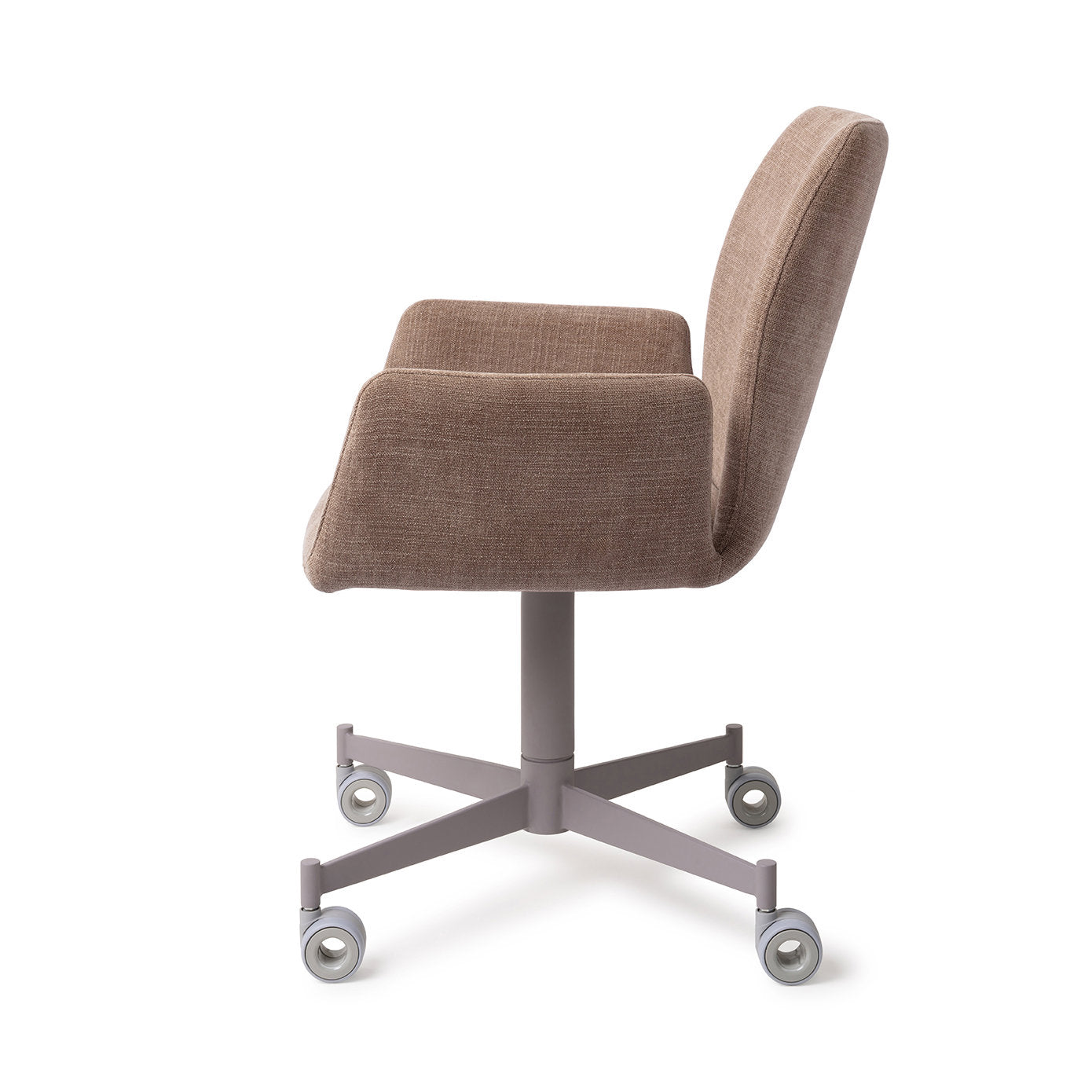Misaki Dining Chair Mocha Mist Caster Grey