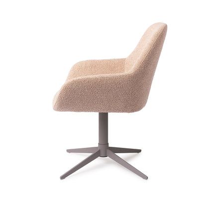 Kushi Dining Chair Flax Relax Quad Grey