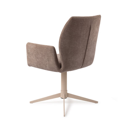Misaki Dining Chair Mocha Mist Quad Beige