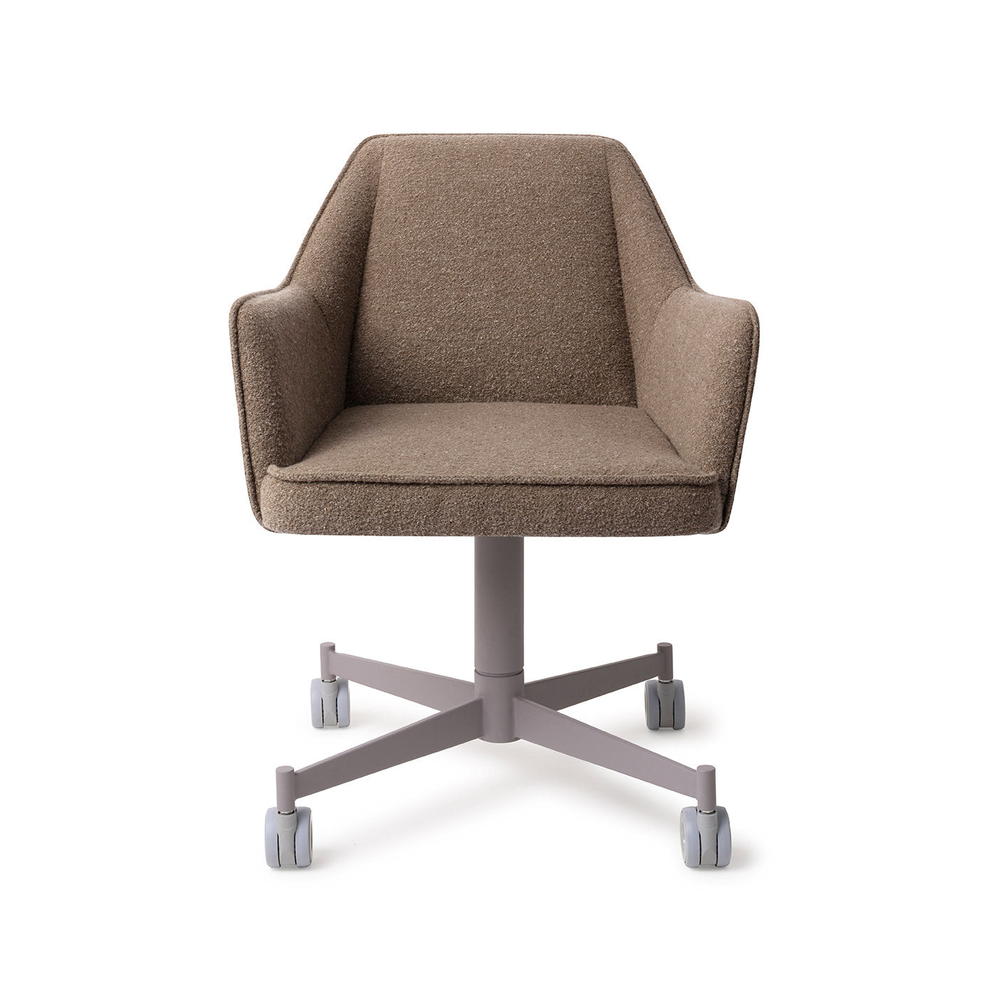 Tome Dining Chair Idaho Potato Caster Grey