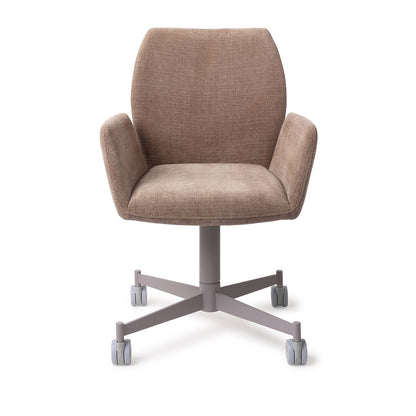 Misaki Dining Chair Mocha Mist Caster Grey