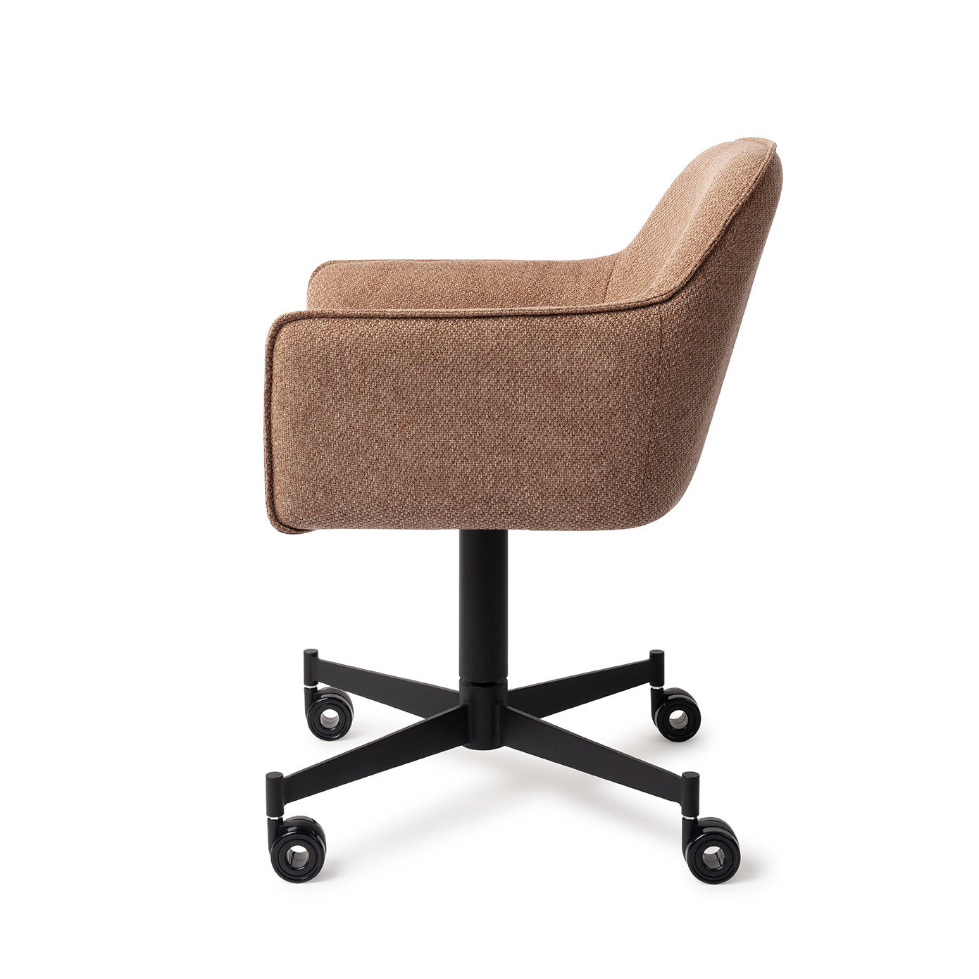 Hofu Dining Chair French Toast Caster Black