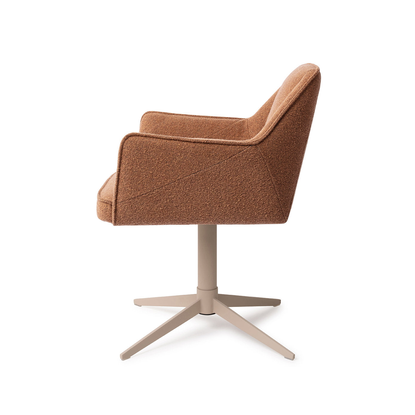 Tome Dining Chair Cinnamon Bun Quad Beige
