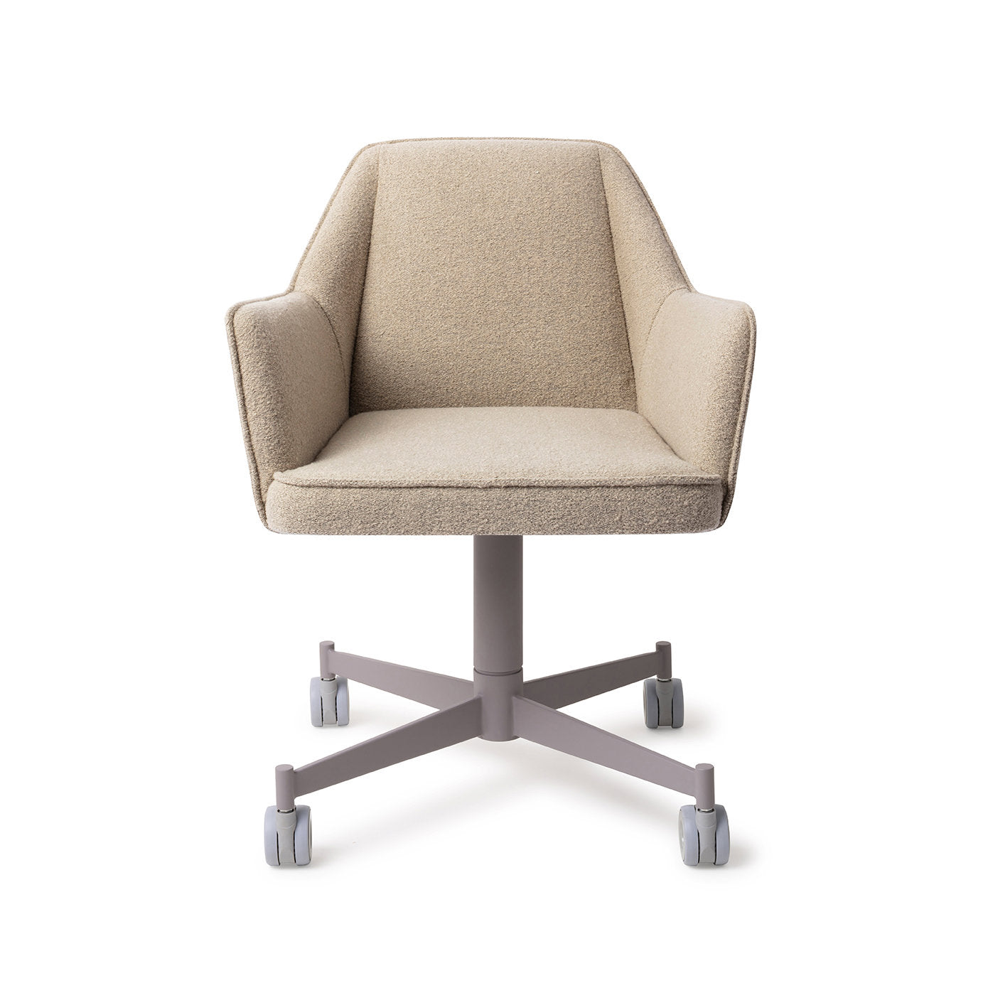 Tome Dining Chair Great Greige Caster Grey