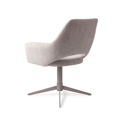 Yanai Dining Chair Pigeon Quad Grey