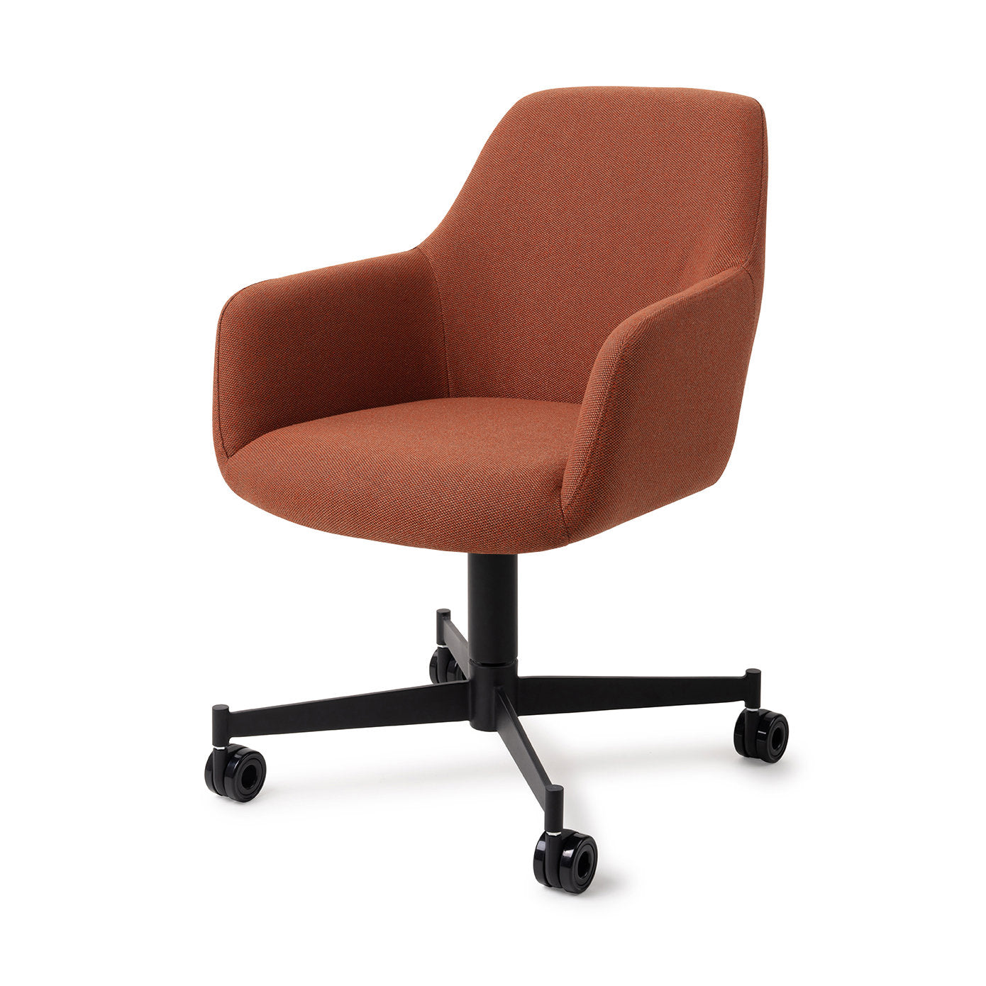 Hiroo Dining Chair Hearth Harmony Caster Black