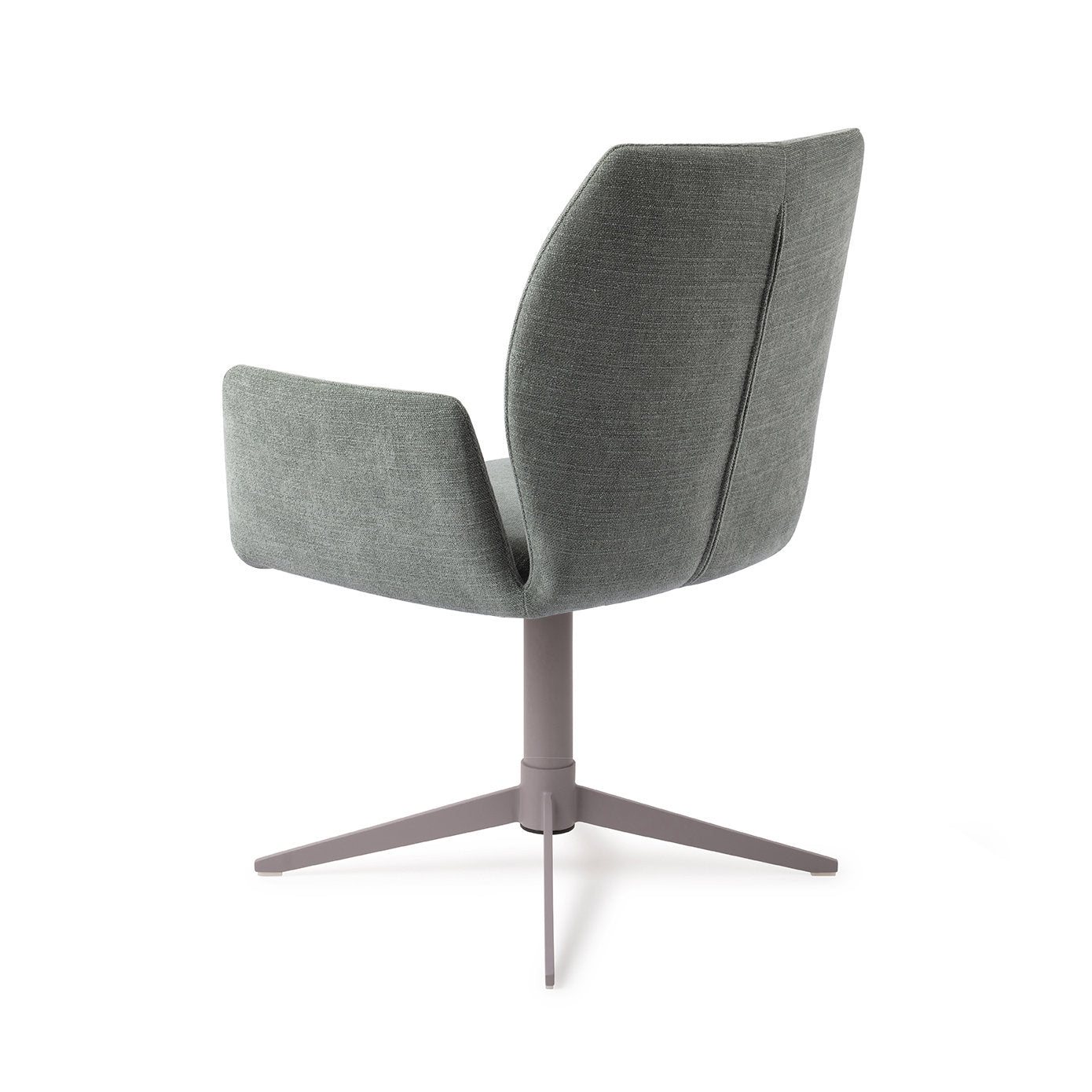 Misaki Dining Chair Breezy Blue Quad Grey