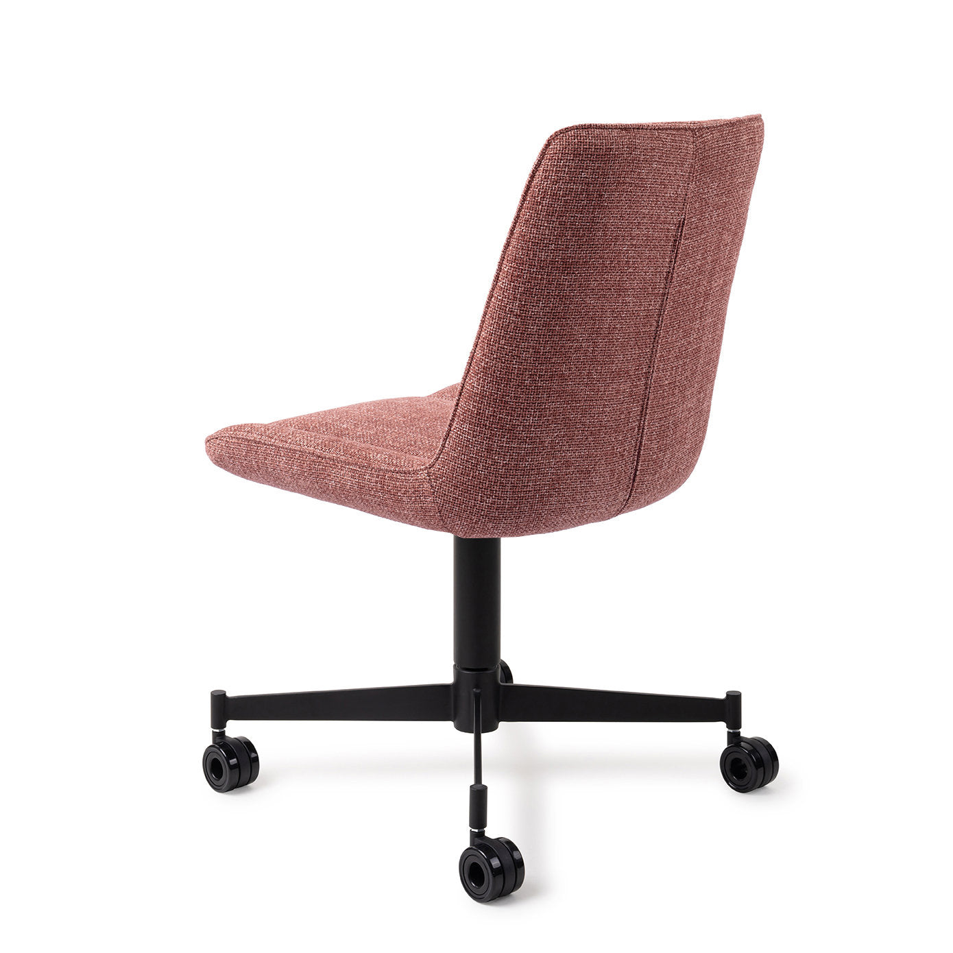 Umedo Dining Chair Scarlet Grain Caster Black