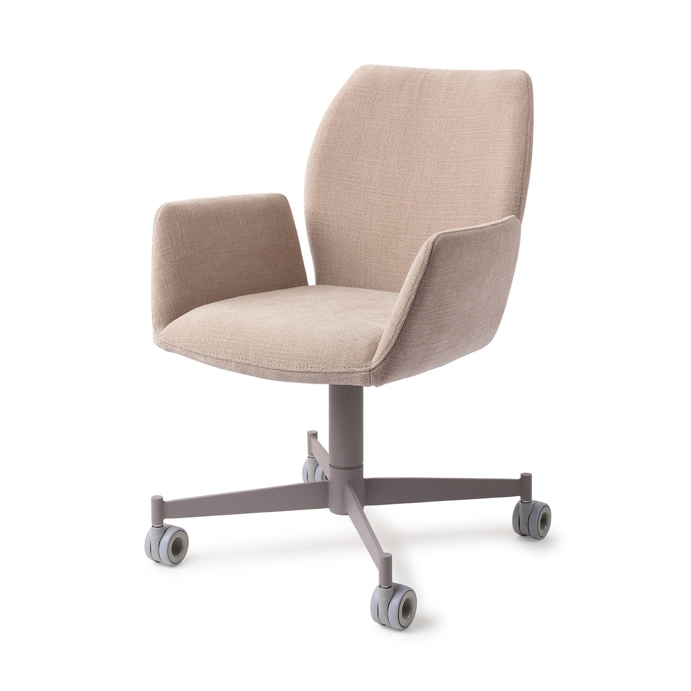 Misaki Dining Chair Sand Strand Caster Grey