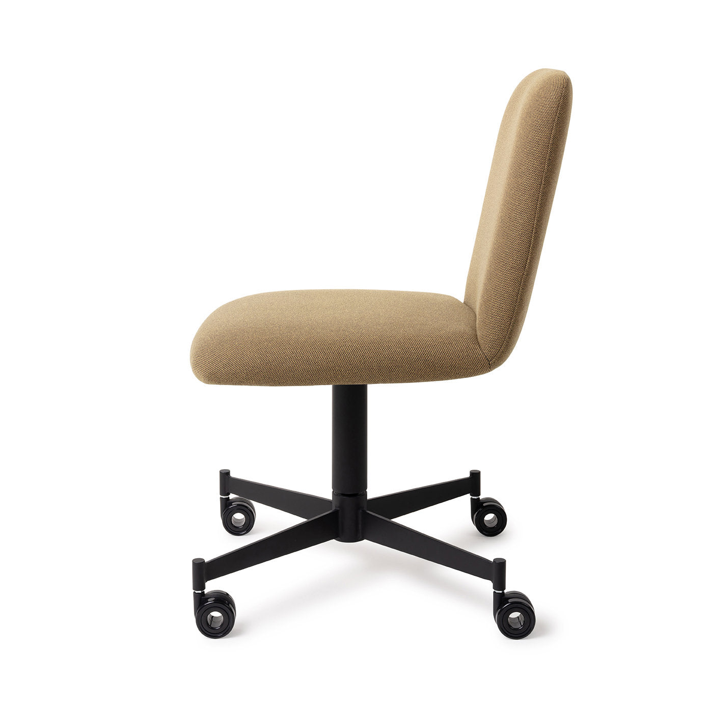 Taiwa Dining Chair Willow Caster Black