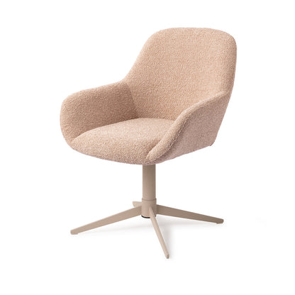 Kushi Dining Chair Flax Relax Quad Beige