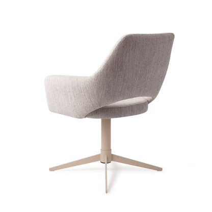Yanai Dining Chair Pigeon Quad Beige