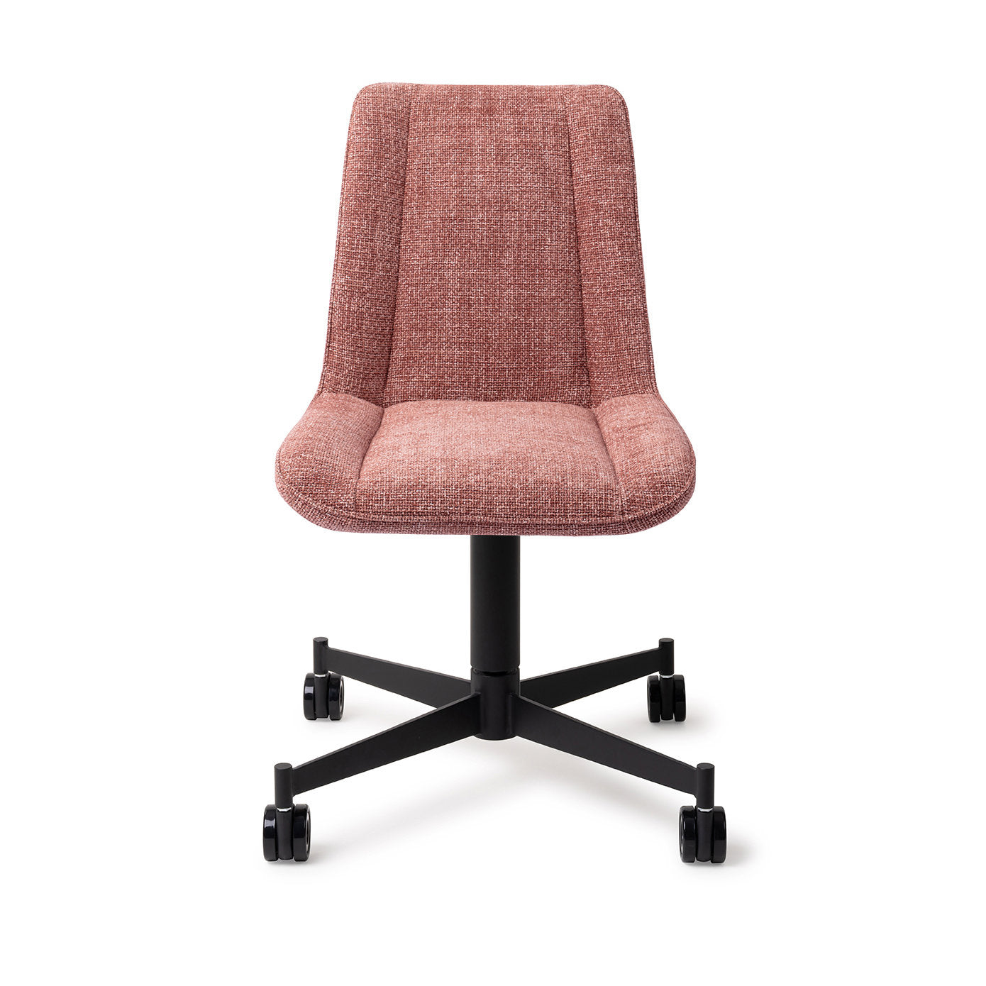 Umedo Dining Chair Scarlet Grain Caster Black