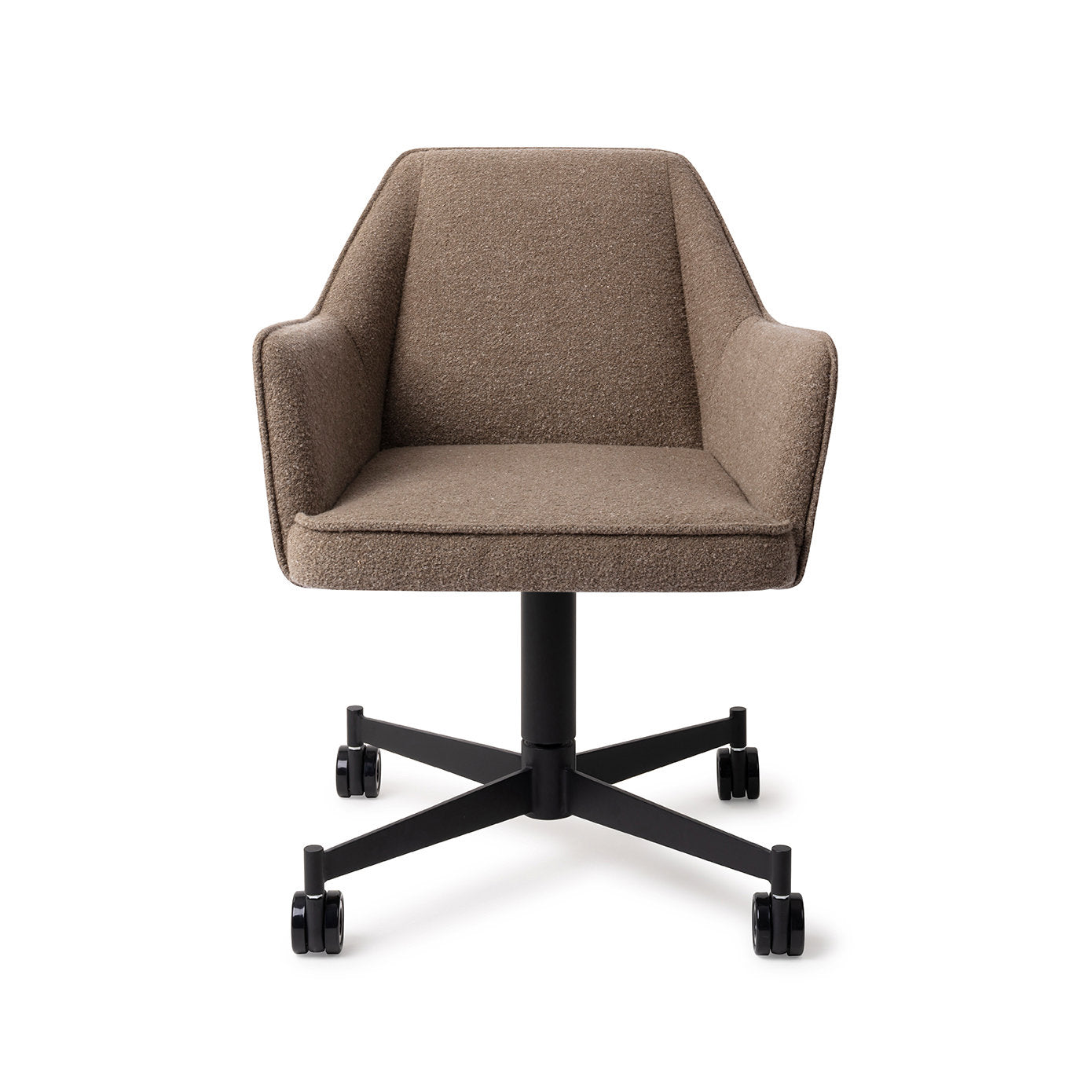 Tome Dining Chair Idaho Potato Caster Black