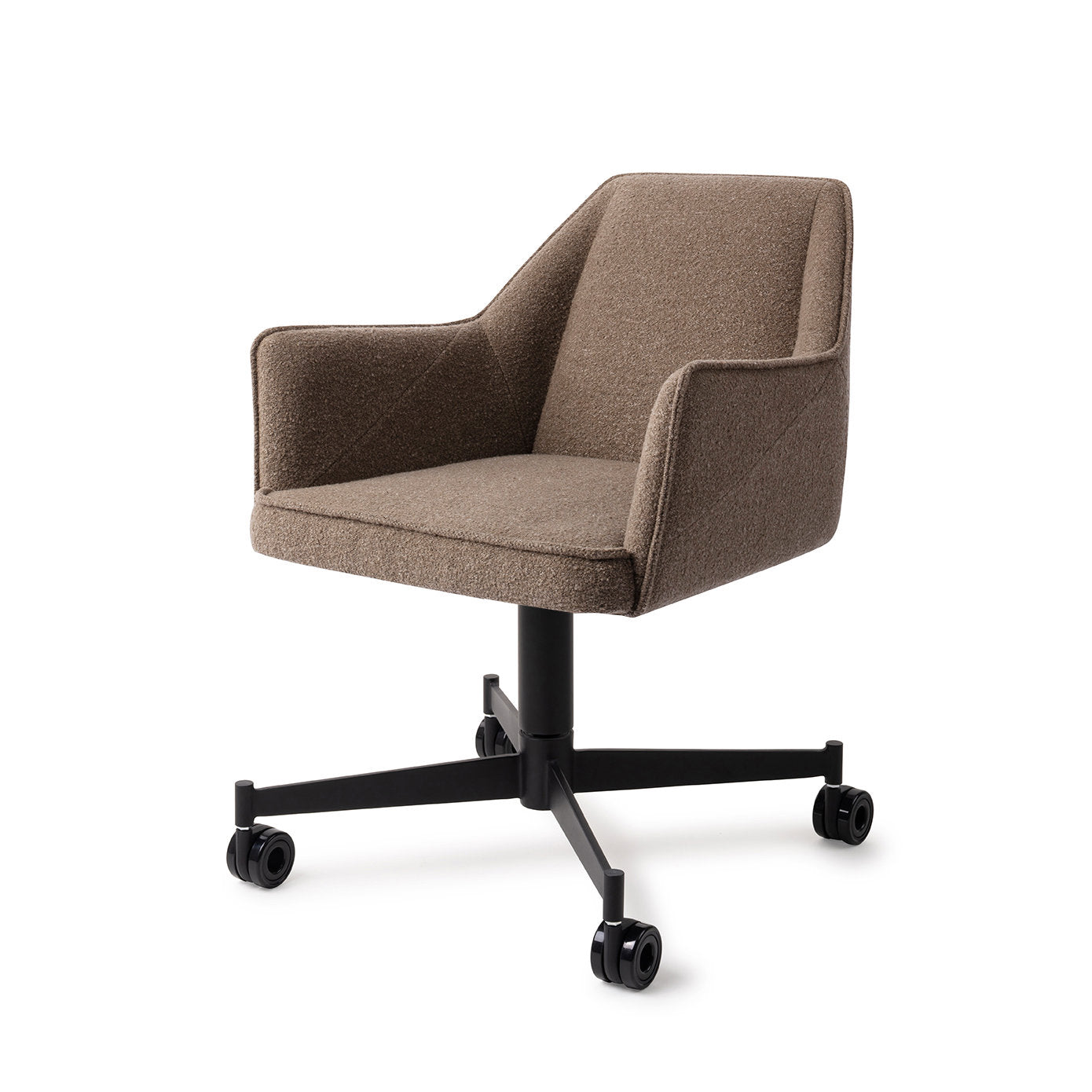 Tome Dining Chair Idaho Potato Caster Black