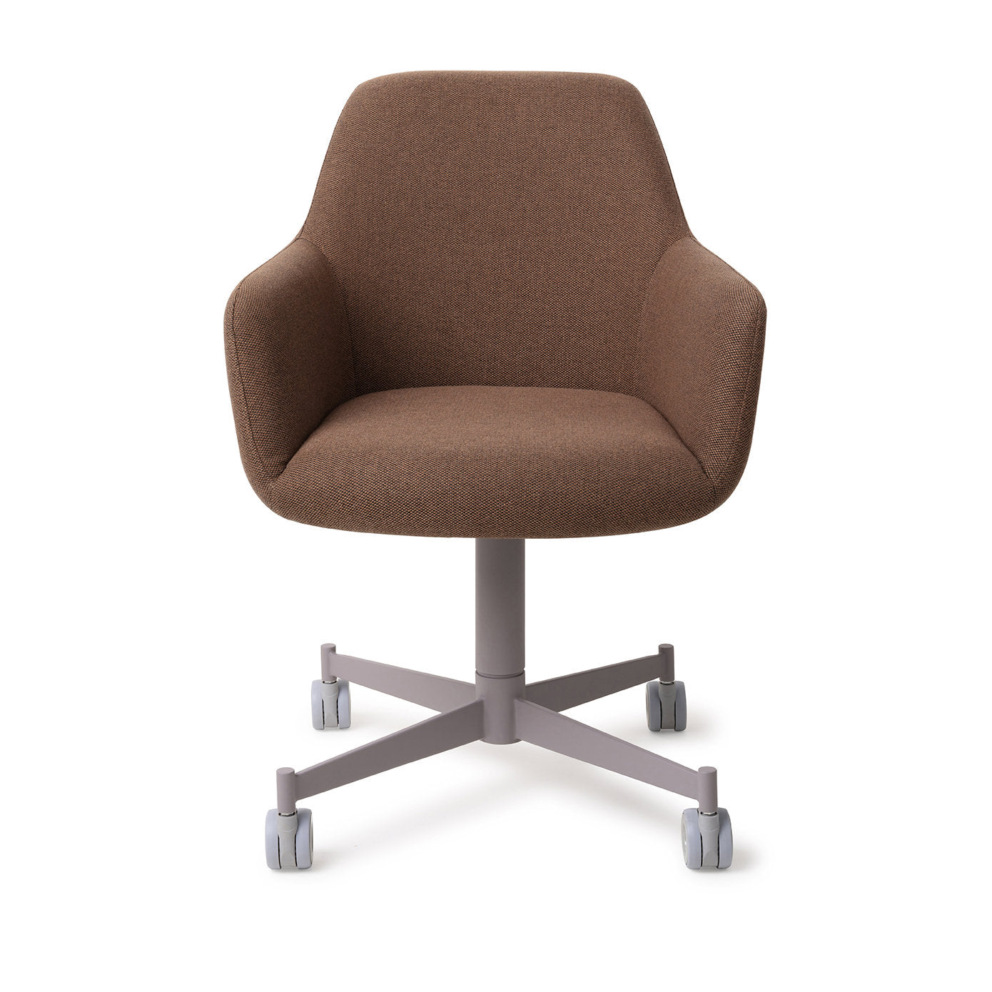 Hiroo Dining Chair Rustic Rye Caster Grey