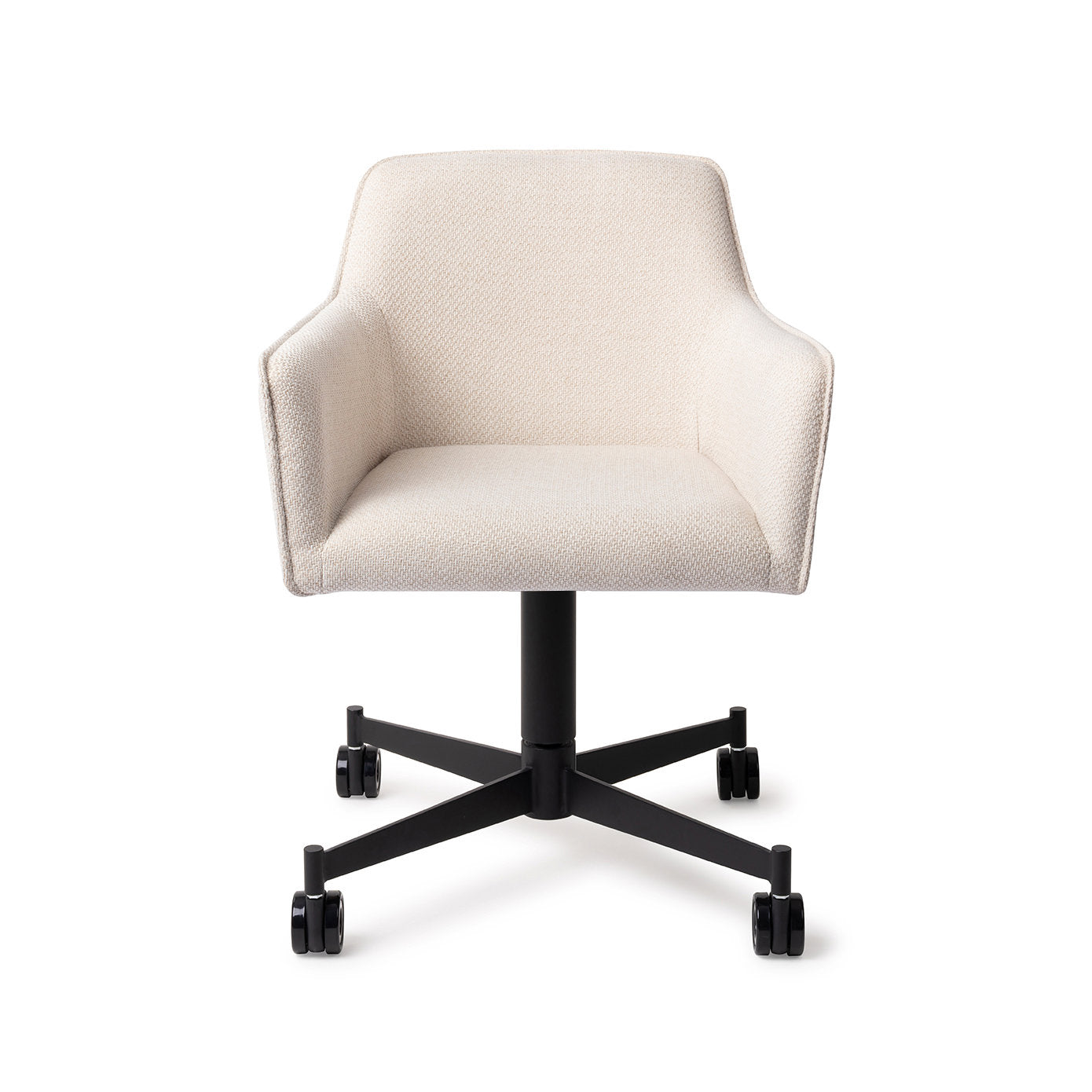 Hofu Dining Chair Enoki Caster Black