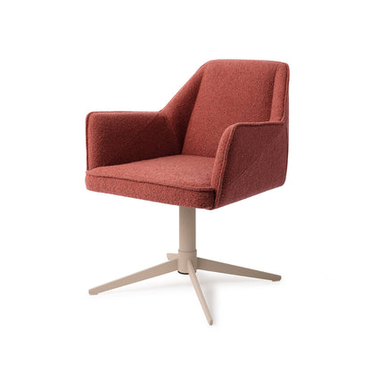 Tome Dining Chair Shabby Saffron Quad Beige