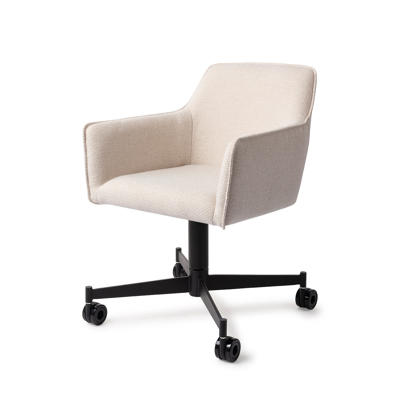 Hofu Dining Chair Enoki Caster Black