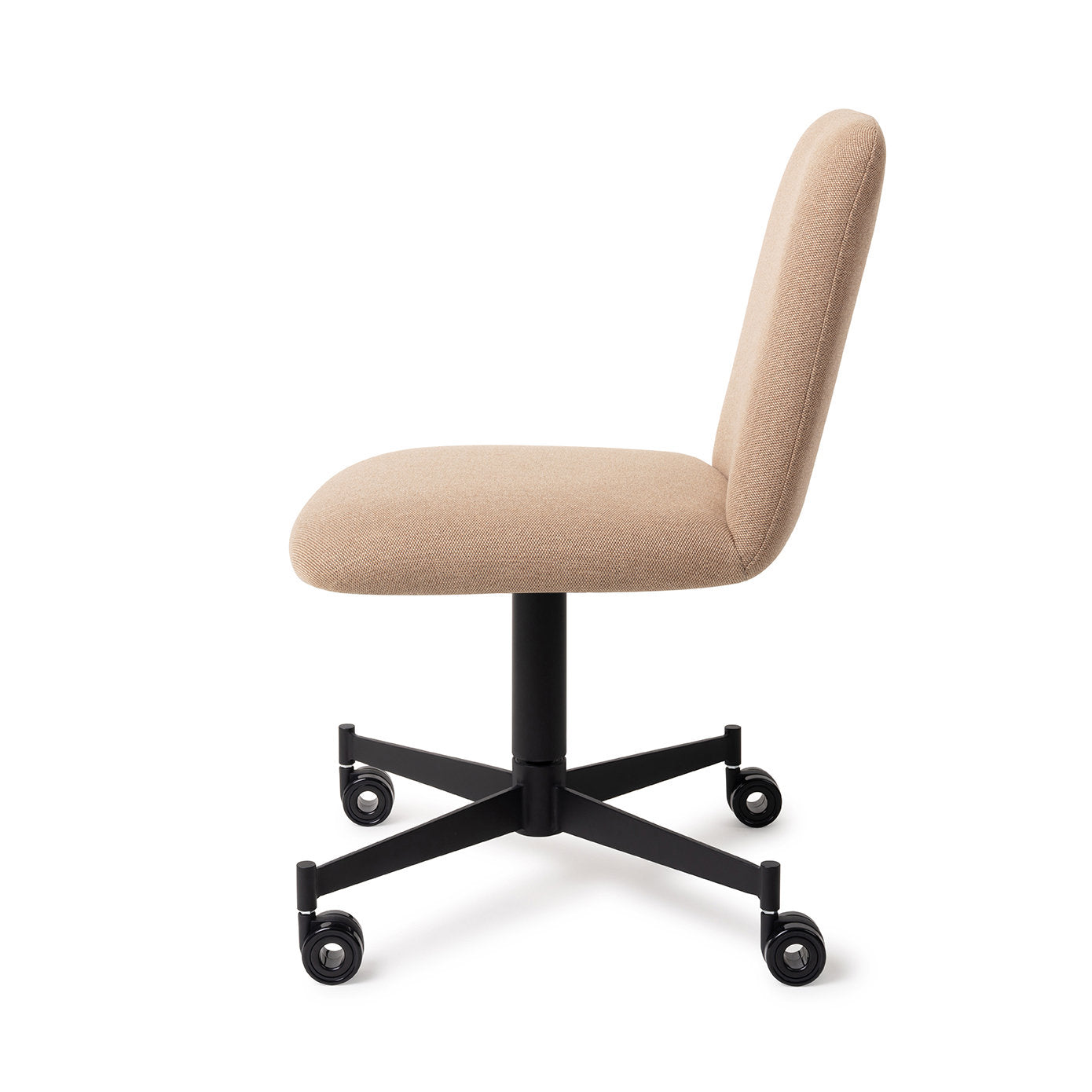 Taiwa Dining Chair Whisper Wheat Caster Black