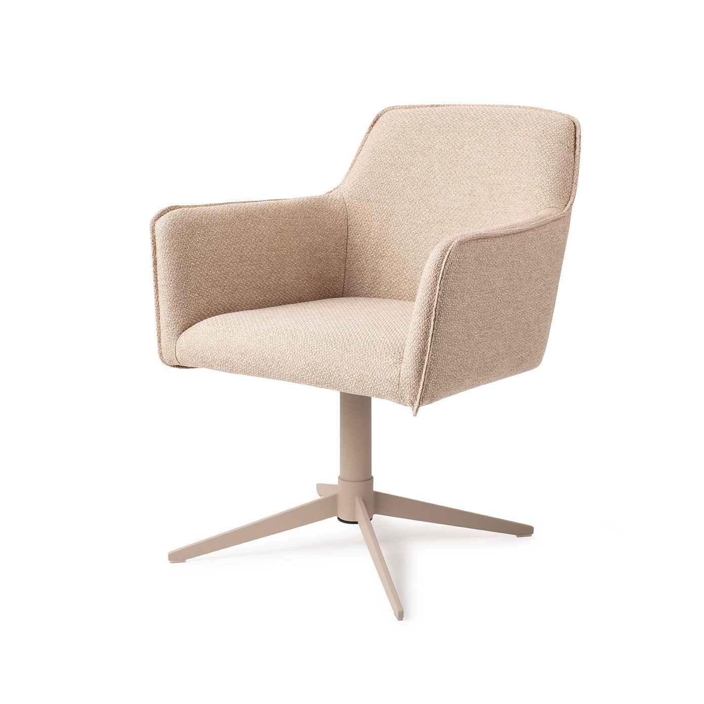 Hofu Dining Chair Wild Walnut Quad Beige