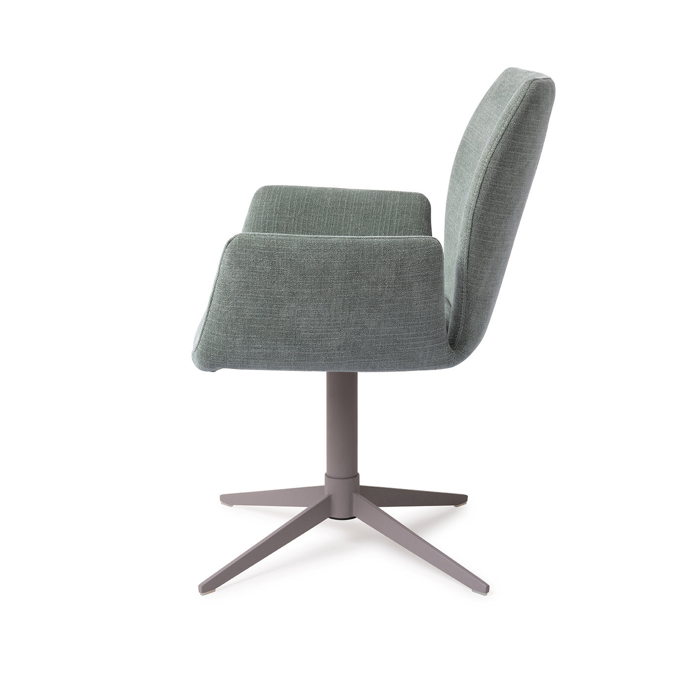 Misaki Dining Chair Breezy Blue Quad Grey