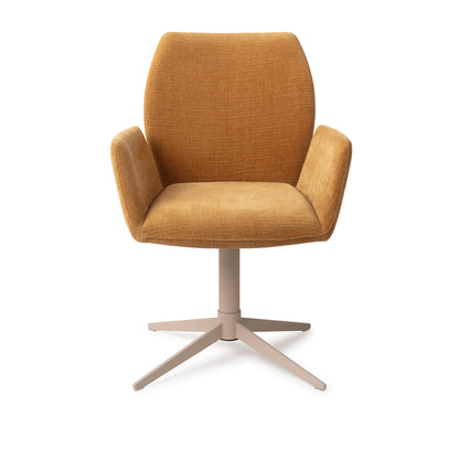 Misaki Dining Chair Honey Harvest Quad Beige