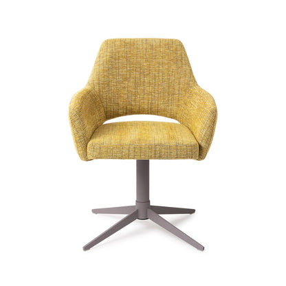 Yanai Dining Chair Lemon Lines Quad Grey