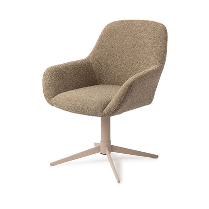 Kushi Dining Chair Moss Meadow Quad Beige