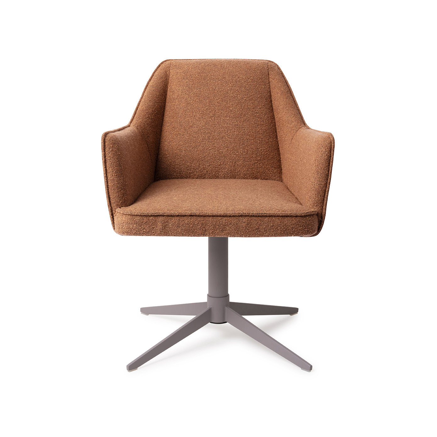 Tome Dining Chair Cinnamon Bun Quad Grey