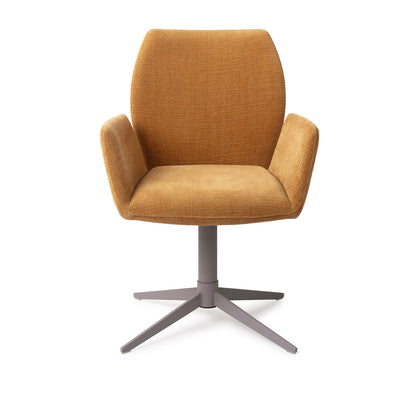 Misaki Dining Chair Honey Harvest Quad Grey