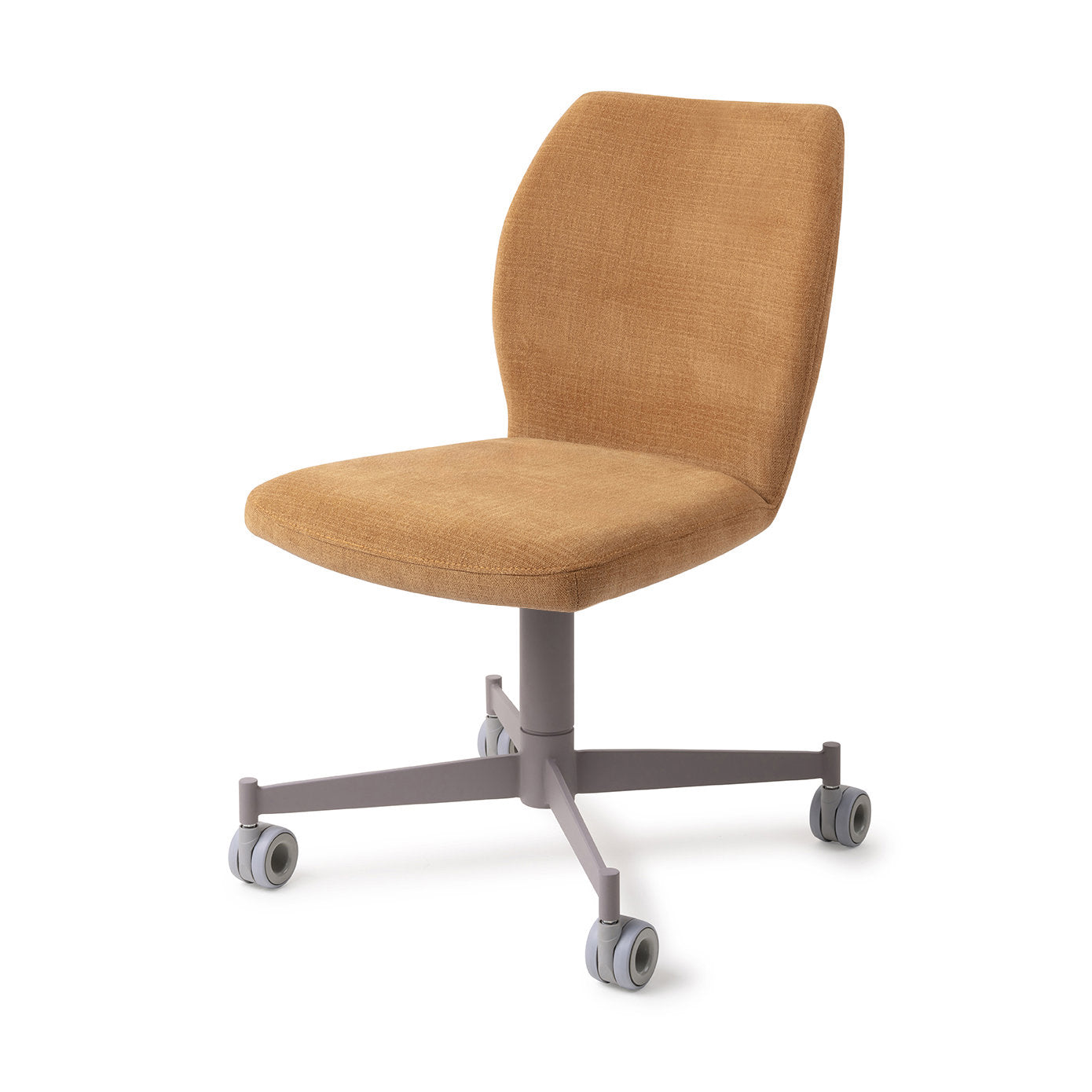 Ikata Dining Chair Honey Harvest Caster Grey