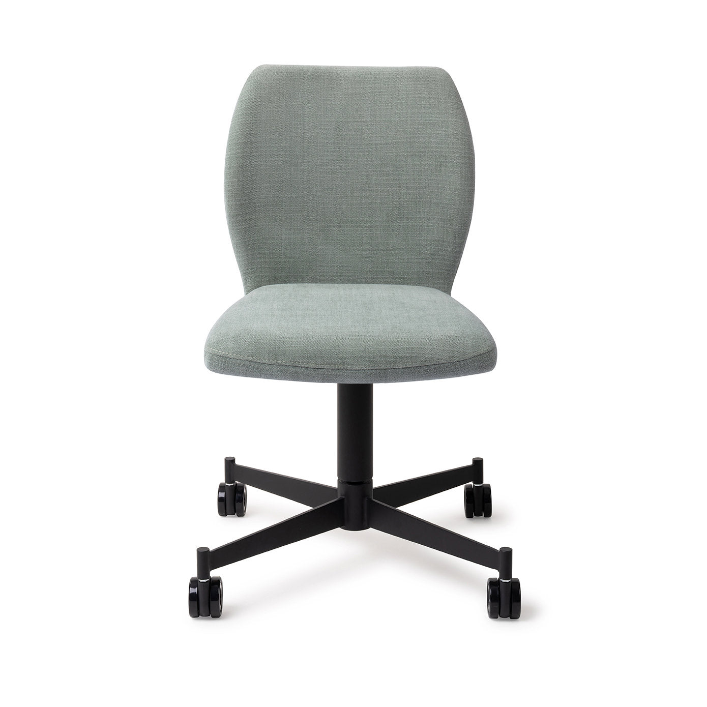 Ikata Dining Chair Breezy Blue Caster Black