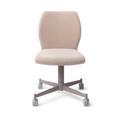 Ikata Dining Chair Sand Strand Caster Grey