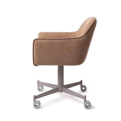 Hofu Dining Chair French Toast Caster Grey