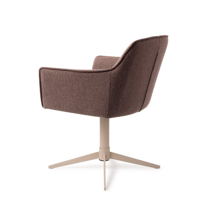 Hofu Dining Chair Potters Clay Quad Beige