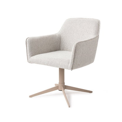 Hofu Dining Chair Checkers Charm Quad Beige