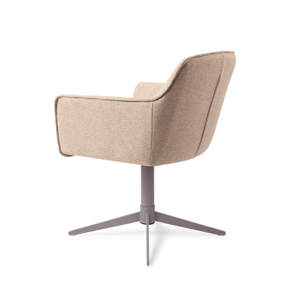 Hofu Dining Chair Wild Walnut Quad Grey